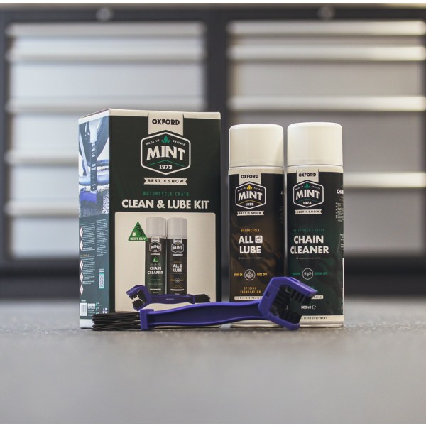 Oxford Oxford Mint Motorcycle Chain & Lube Kit